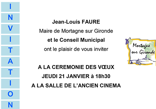 Voeux du Maire 2016