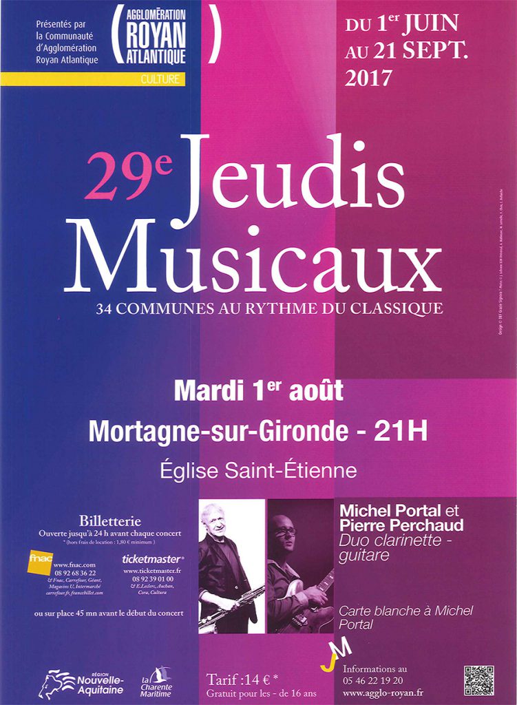 Jeudis Musicaux 2017 à Mortagne
