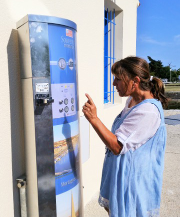 distributeur de médailles