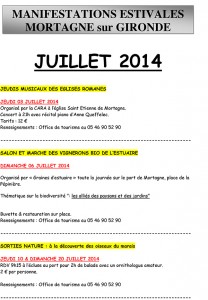 Animations été 2014 Mortagne