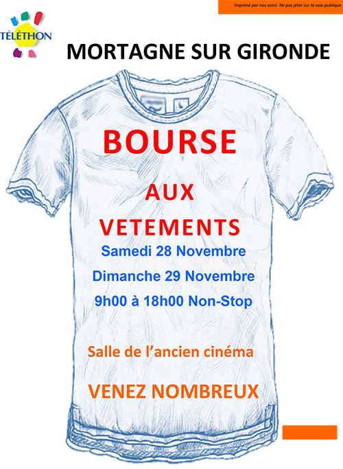 Bourse aux vêtements