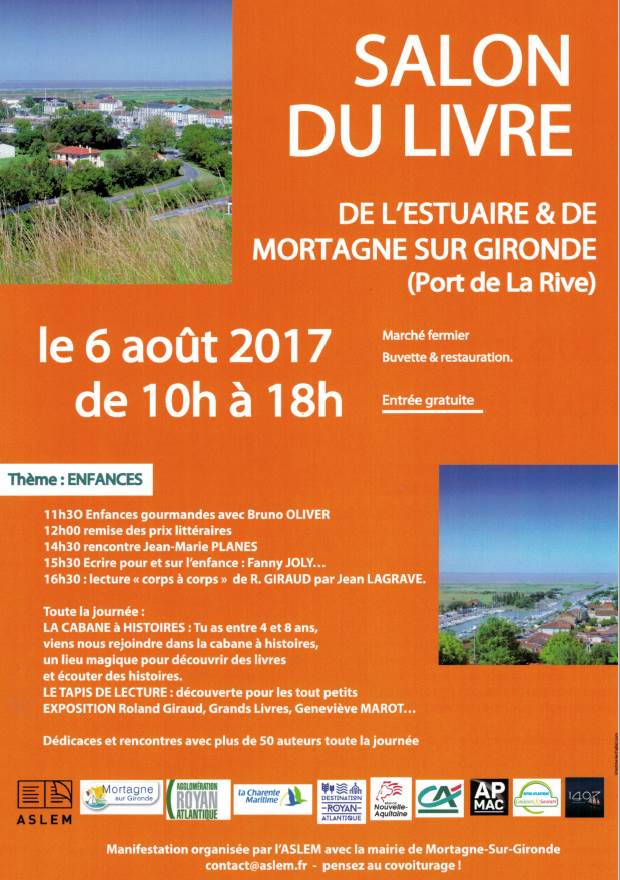 Salon du Livre de l'Estuaire & de Mortagne sur Gironde